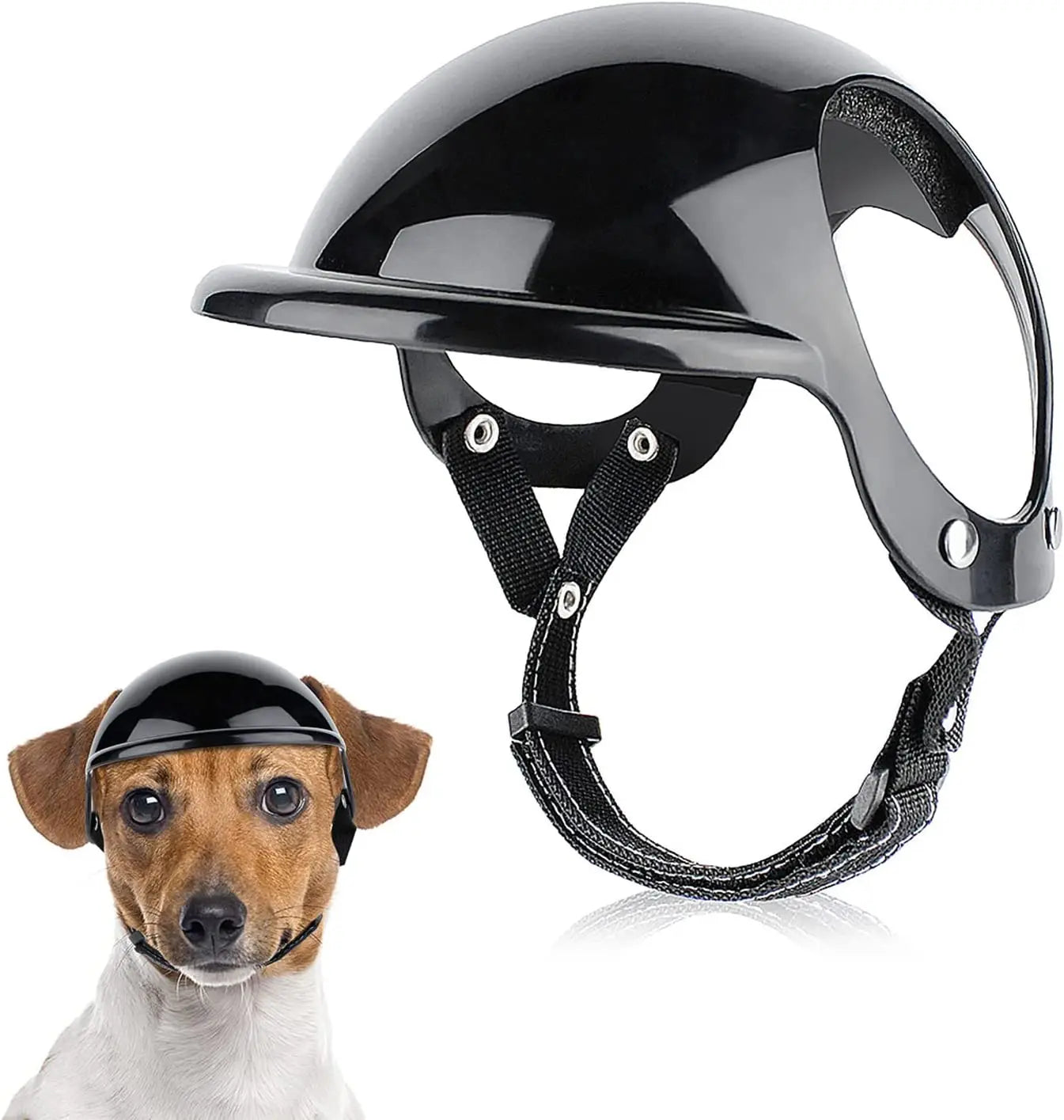 Casque de moto/vélo pour chien